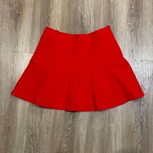 Cute! Zara Red Tennis Mini Skirt